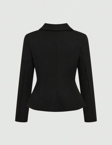 Sacou Shein Curve+, negru