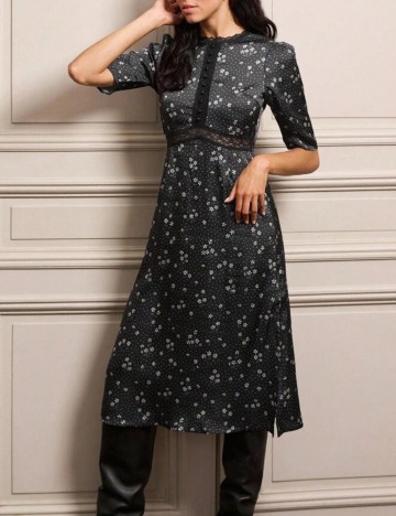 Rochie midi Shein, mix culori