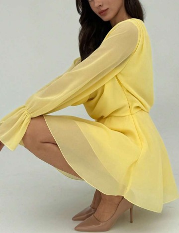 Rochie mini Shein, galben