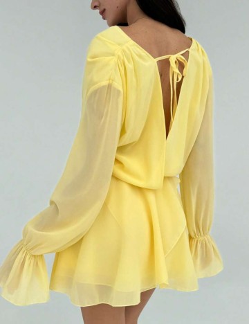 Rochie mini Shein, galben