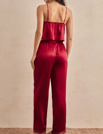 Compleu pijamale Shein, vișiniu