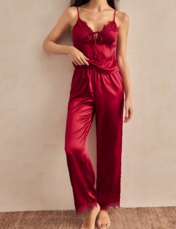 Compleu pijamale Shein, vișiniu