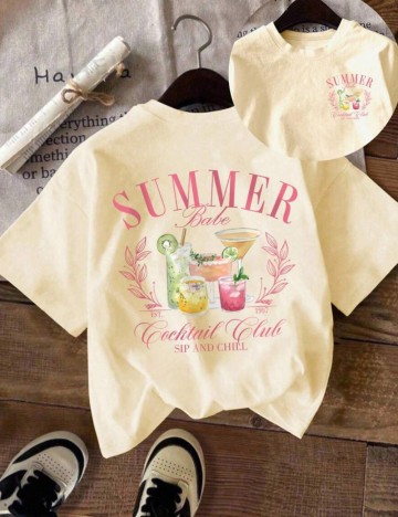 Tricou Shein Curve+, bej