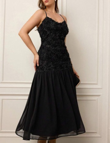 Rochie maxi Shein, negru