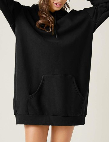 Rochie tip hanorac Shein, negru