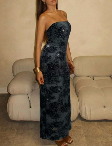 Rochie maxi Shein, albastru