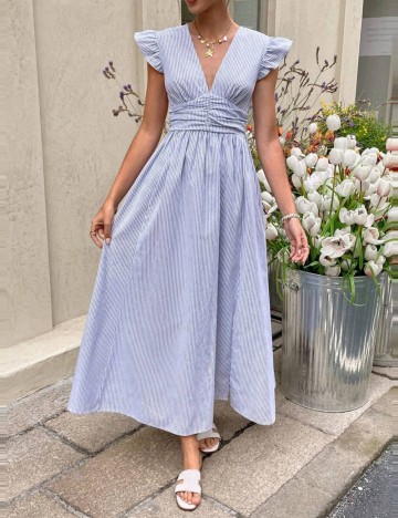 Rochie midi Shein, mix culori