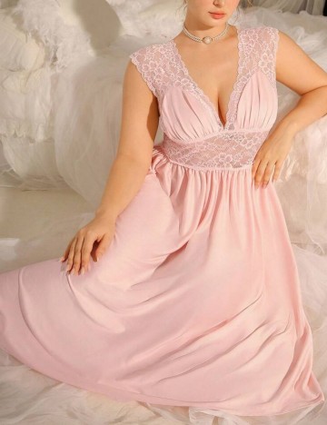 Rochie De Noapte Shein, roz