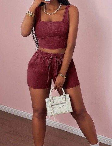 Compleu sport Shein, roșu