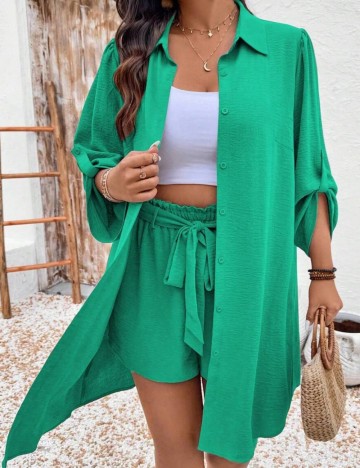 Compleu Shein Curve+, verde