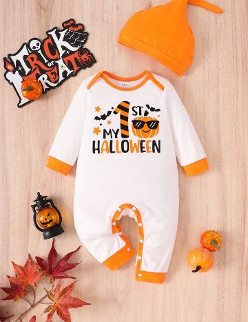 Set Salopetă și Căciulă Shein, mix culori