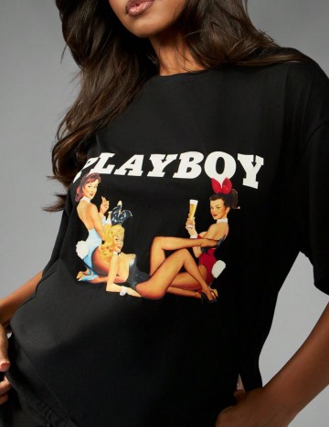 Tricou Shein Missguided, negru