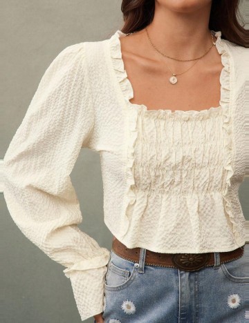 Cămașă casual Shein, galben