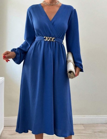 Rochie midi Shein, albastru