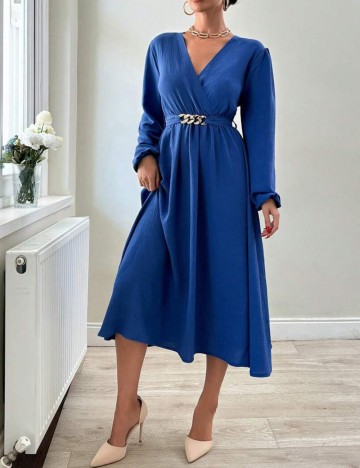 Rochie midi Shein, albastru