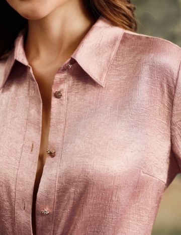 Cămașă Shein, roz