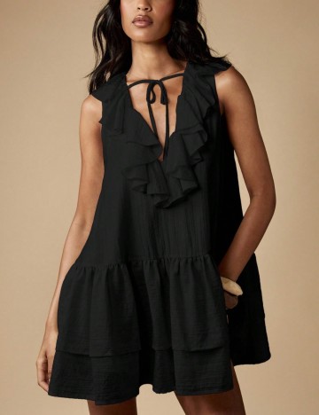 Rochie mini Shein Missguided, negru