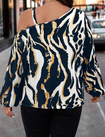 Cămașă Shein Curve+, mix culori