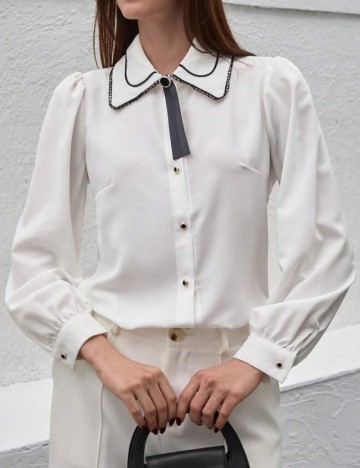 Cămașă Shein, alb