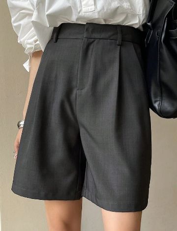 Pantaloni scurți Shein, gri