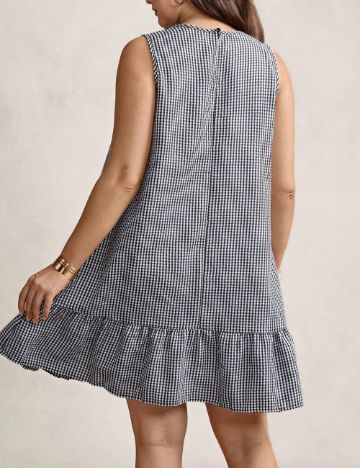 Rochie mini Shein Curve+, mix culori