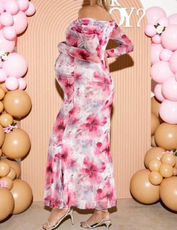 Rochie midi Shein, mix culori