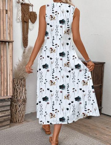 Rochie midi Shein, mix culori