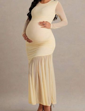 Rochie midi Shein, crem