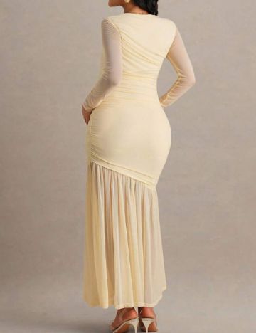 Rochie midi Shein, crem