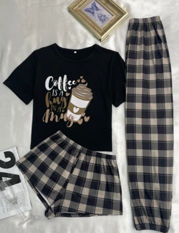 Set pijamale Shein, mix culori