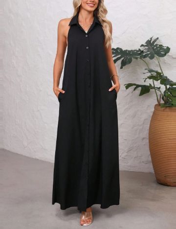 Rochie maxi Shein, negru