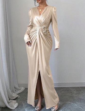 Rochie maxi Shein, bej