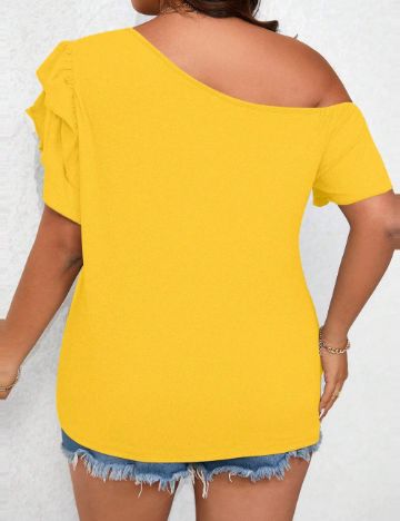 Tricou Shein, galben