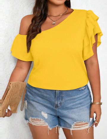 Tricou Shein, galben