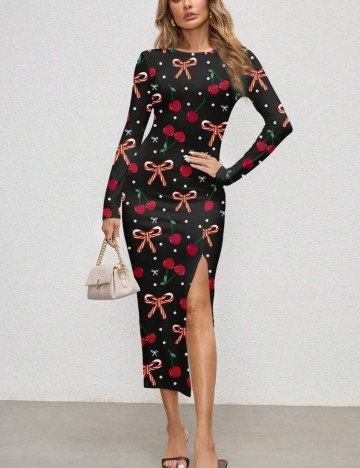 Rochie maxi Shein, negru