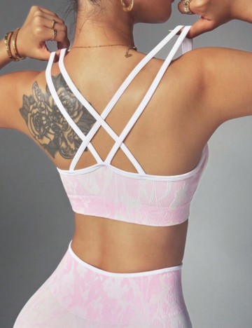 Bustieră sport Shein, mix culori