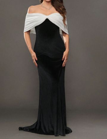 Rochie maxi Shein, mix culori