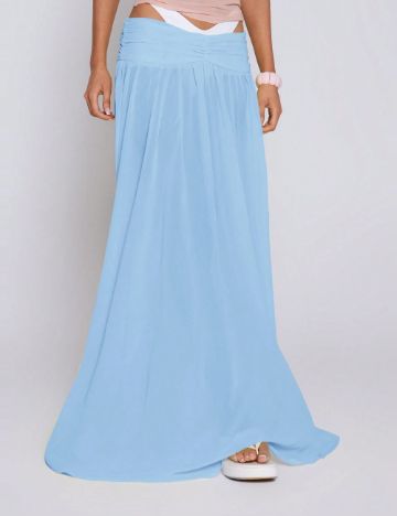 Fustă maxi Shein, albastru