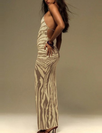 Rochie maxi Shein, mix culori