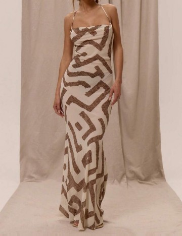 Rochie maxi Shein, mix culori