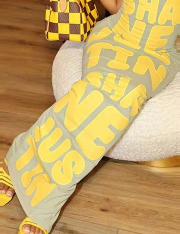 Rochie maxi Shein, mix culori