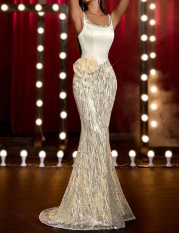 Rochie maxi Shein, galben