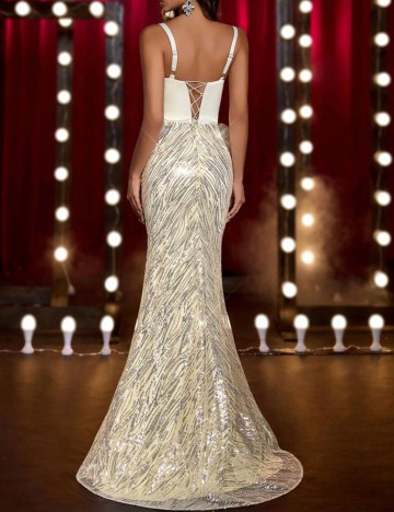 Rochie maxi Shein, galben