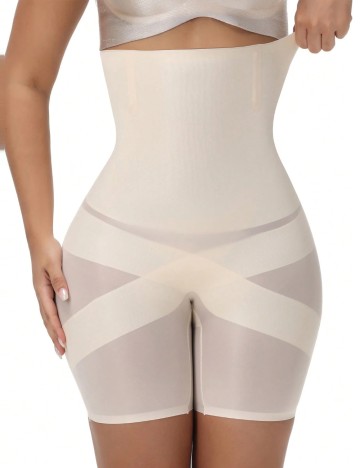 Colanți modelatori Shein, crem