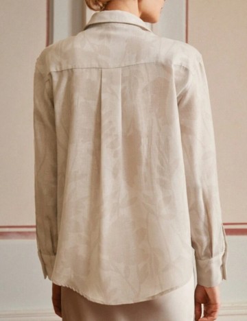 Cămașă Shein Anewsta, bej