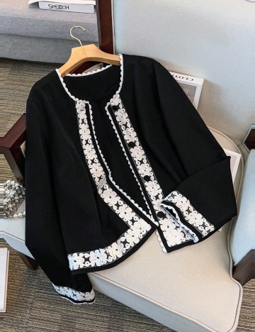 Jachetă Shein, negru