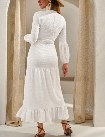 Rochie maxi Shein, alb