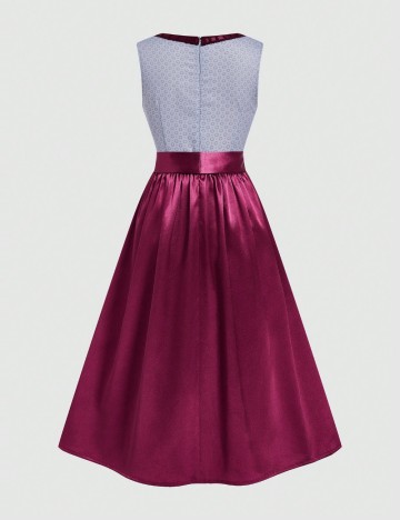 Rochie midi Shein, mix culori