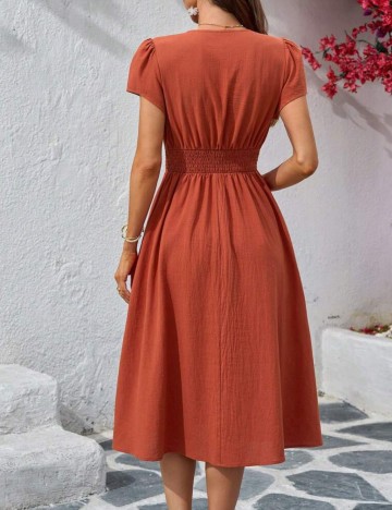 Rochie mini Shein, cărămiziu