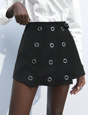 Fustă Pantalon Shein, negru